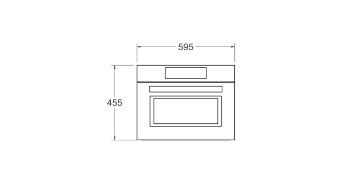 60x45cm Combi-Microwave Oven, TFT Display